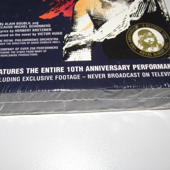 Les Misérables The Dream Cast in Concert VHS 10th Anniversary Royal Albert Hall - Picture 2 of 3